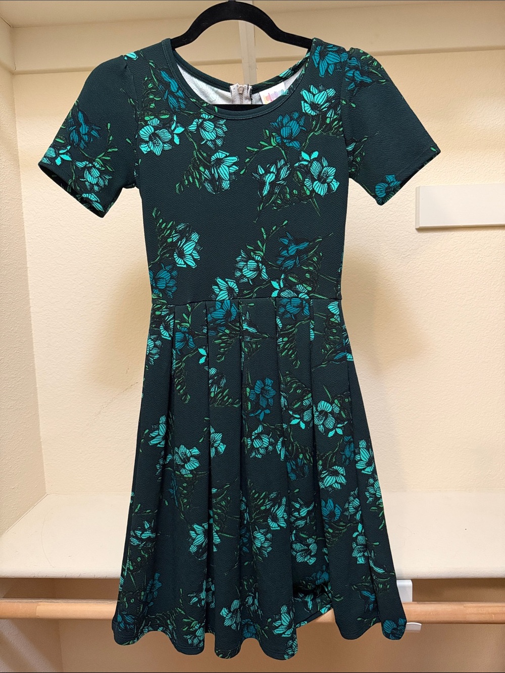LuLaRoe Floral Fit and Flare Dress XXS‎